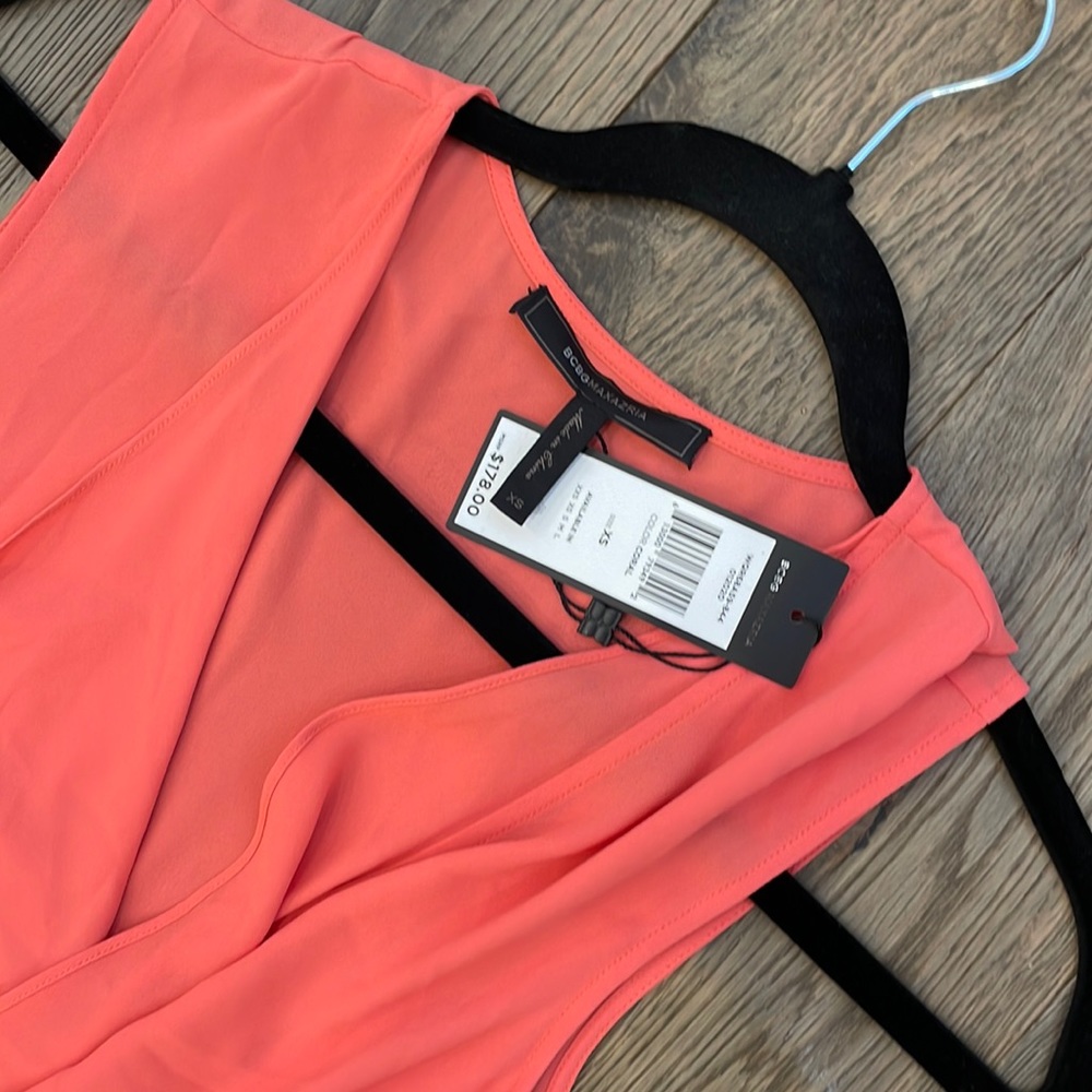 Coral BCBG dress. BNWT